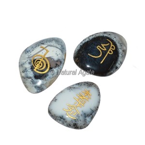Set de Reiki Usui con Piedras Semipreciosas |   Juego de Reiki Usui con Doble Grabado a los Mejores Precios - Product Image 2