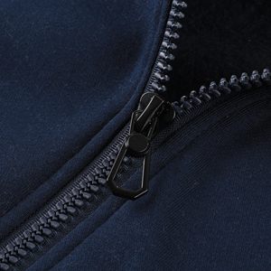 Sudaderas con Capucha para Hombre, Casuales, de Punto Grueso de 450 g/m², Estampadas, de Color Sólido, de Forro Polar, Extra Grandes, Ecológicas, Antipilling - Product Image 4