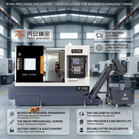 Torno CNC de Alta Precisión Ryan HMS-550MY, Centro de Torneado y Fresado, Controlador SYNTEC GSK con Eje Y, Eje C, Torreta Motorizada