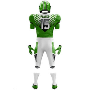 Uniformes de Fútbol Americano con Diseño Moderno, Uniformes de Fútbol Americano Sublimados con Estampado Personalizado para Equipos - Product Image 6