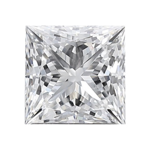 AJRETAIL Diamant de laboratoire taille princesse 1,52 carat E VS2 certifié CVD IGI Inde Modèle AJPRCS_32 pour la fabrication de bijoux - Product Image 1