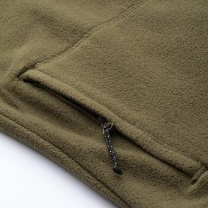 Chaqueta de Invierno Unisex de Forro Polar, Ecológica, Transpirable, de Secado Rápido, con Cuello Alto, Logotipo Frontal Personalizable, Diseño Informal - Product Image 5