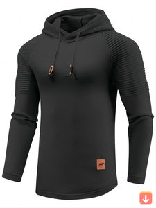 Best Selling Item 2024 Casual Pull Over Hoodie with Drawstring Hood Great for Layering in Fall and Winter Everyday Wear Oem - Product Image 3