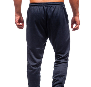Pantalon de survêtement solide à taille élastique pour hommes saison d'hiver pantalon de survêtement taille moyenne style décontracté OEM - Product Image 3