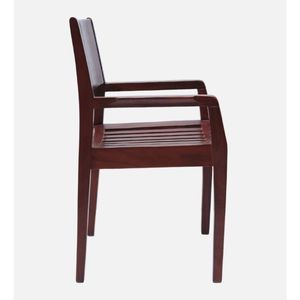 Fauteuil en bois de teck portable traditionnel en brun Raviso (Ensemble de 2) - Product Image 6