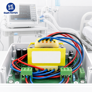 Transformador de Aislamiento Médico EI48 para Ventilador, Bobinado de Cobre Personalizado, 50/60Hz DIP - Product Image 2