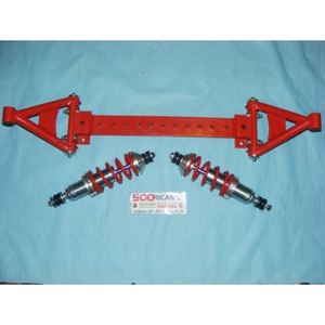 Kit de suspension compétition pour FIAT 500 126-Assetto Corsa Ribassato – Amortisseurs et ressorts réglables Pendolino + Amortizzatori - Product Image 1