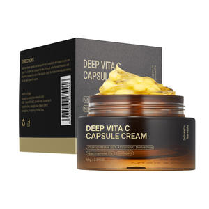 Wholesale Customized Deep Vitamin C Gold Capsule <strong>Cream</strong> Private Label Organic Moisturizer Anti-Wrinkle Skincare Face <strong>Cream</strong> - Product Image 2