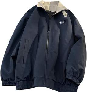 Chaquetas Universitarias para Hombre de Talla Grande, Chaquetas Universitarias Lisas al por Mayor, Chaqueta Universitaria con Logotipo Personalizado, Chaqueta Universitaria Lisa con Letras para Hombre 2022 - Product Image 1