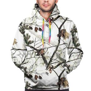 เสื้อฮู้ดลายพรางแบบลำลองสำหรับผู้ใหญ่เสื้อมีฮู้ดลายพรางแบบซิปใส่ได้ทั้งชายและหญิงเสื้อมีฮู้ดลายขนแกะสีชมพู - Product Image 5