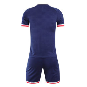Uniforme de Fútbol, Fabricación OEM, Conjunto de Camiseta y Pantalones Cortos de Grado Profesional, Tejido Transpirable, Personalización de Marca, Protección UV para Equipos y Marcas - Product Image 5