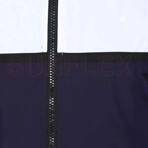 Top d'entraînement zippé le plus vendu Veste d'entraînement de couleur unie à fermeture éclair de haute qualité - Product Image 6