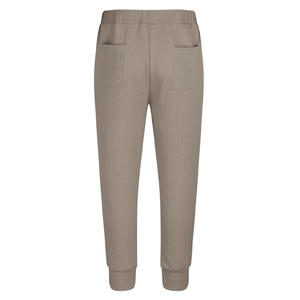 Men Knitted <b>Trousers</b> Jacquard <b>Elastic</b> <b>Waist</b> Pants Stretch Casual Travel Pants Drawstring Knit Pants Slim Fit <b>Trouser</b> - Product Image 5