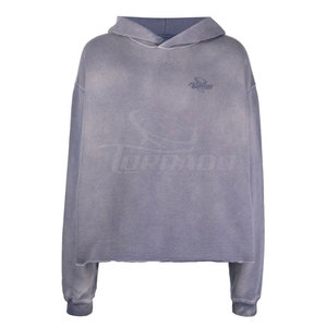 Premium 100% algodón ácido lavado sudaderas con capucha cómodo hombres ácido sudaderas con capucha Otoño Invierno ácido lavado sudaderas con capucha - Product Image 1