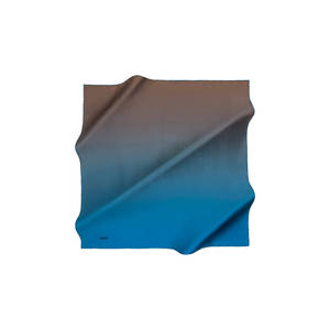 Vintage Satin Silk <b>Square</b> <b>Scarf</b> Digital Printed Gradient Design - Product Image 1