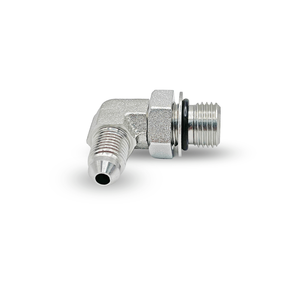 Raccord coudé 90° mâle 1/2 ORB x mâle 3/8 JIC °   Adaptateur coudé SAE - Product Image 3