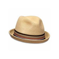 Sombrero de Paja Fedora para Hombre y Mujer, Diseño Sólido, Transpirable, de Lona de Alta Calidad