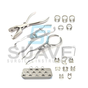 Chirurgie dentaire Article de laboratoire de dentiste Perforateur de digue en caoutchouc Pinces perforantes Instruments par SUAVE INSTRUMENTS CHIRURGICAUX - Product Image 1