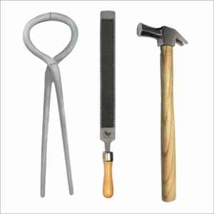 Kit d'outils professionnels pour sabot de maréchal-ferrant CHAN TARA pour cochon âne équin outils de coupe de sabot durables pour fournitures stables hongrie - Product Image 2