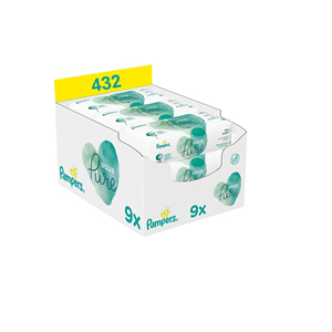 แพมเพอร์ทิชชู่เปียก8แพ็คแบบฝาพับที่ไม่ก่อให้เกิดอาการแพ้และไม่มีกลิ่น - Product Image 6