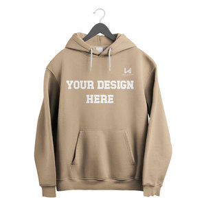 100% coton confortable solide motif tricoté sweat grande taille hommes quotidien décontracté usage bas prix sweat à capuche Version unisexe - Product Image 5