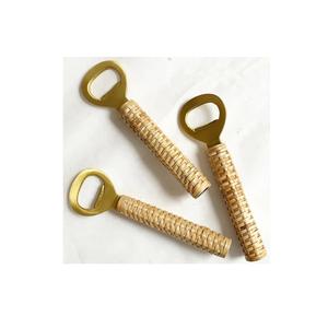 Ouvre-bouteille en laiton élégant pour la cuisine et le dessus de table, taille personnalisée, ouvre-bouteille tissé pour magasin de soda - Product Image 1