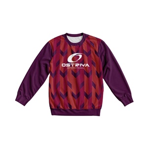 Nouveau design 2026 – Sweat-shirts streetwear personnalisés à col rond pour homme, manches longues, 100 % polyester polaire, séchage rapide, coupe ample - Product Image 1