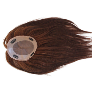 Experience confidence and natural style with our premium <b>toupee</b> human hair-undetectable and crafted for everyday topper - Product Image 5