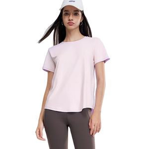 T-shirts de sport à séchage rapide pour femmes, très demandés, manches courtes, pour la course à pied, le fitness et le yoga - Product Image 1