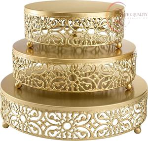 Base para Pastel de Metal Premium con Acabado Elegante, Mejora la Presentación de Postres en Fiestas y Ocasiones Especiales - Product Image 5