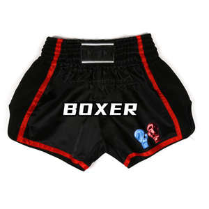 Shorts de Muay Thai pour hommes de haute qualité, respirants, légers, à séchage rapide, avec logo personnalisé - Product Image 3