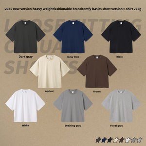 Camiseta Básica 100% Algodón Unisex de Manga Corta, Estilo Casual de Algodón Puro - Product Image 3