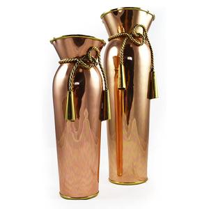 Haute qualité or aluminium fleur Vase métal à la main argent fini fleur Vase luxe fleur Vase nouveau - Product Image 4