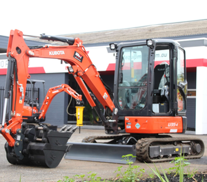 Excavatrice Kubota U35 4 d'occasion abordable avec attache de godet – Offres promotionnelles - Product Image 2