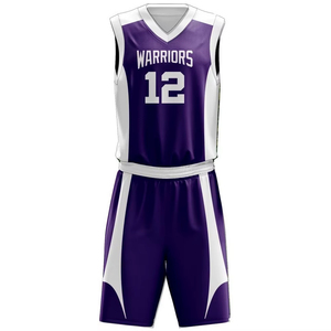 Uniformes de Baloncesto para Hombre de Alta Calidad, Diseño Personalizado, Conjuntos de Verano Estampados, Venta al Por Mayor a Bajo Precio, 100% Poliéster, Secado Rápido y Transpirable - Product Image 2