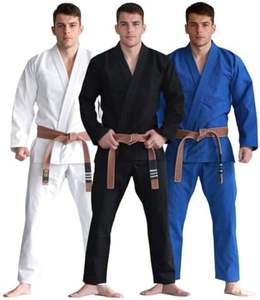 Kimono de Jiu Jitsu Brasileño de Primera Calidad, 100% Algodón, Transpirable, Unisex para Adultos, Personalizado con Logotipo y Diseño en la Espalda - Product Image 1