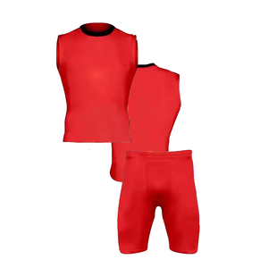 Venta al por mayor último diseño personalizado sublimación 7 V 7 uniforme de fútbol americano adulto Regular Fit 7 en 7 conjuntos de uniformes de fútbol - Product Image 3