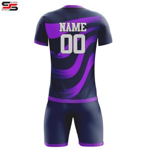ชุดเสื้อฟุตบอลแฟชั่นตามสั่งชุดเครื่องแบบสโมสรชุดฟุตบอลแบบซับลิเมชันของทีม - Product Image 2