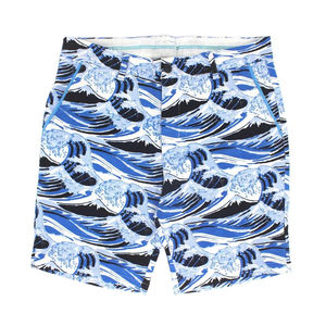 กางเกงขาสั้นตาข่ายพิมพ์ซับลิเมชั่นสำหรับผู้ชายสินค้าระดับท็อปพอดีโลโก้ออกแบบได้ตามต้องการ - Product Image 1