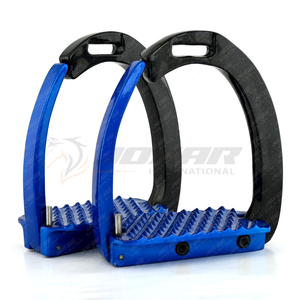 Estribo ergonómico ajustable que ofrece la máxima comodidad y control durante la equitación adecuado para profesionales principiantes - Product Image 3