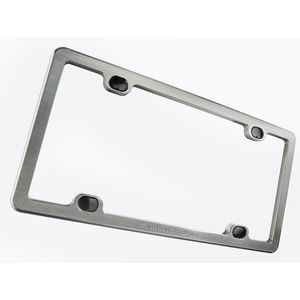 Marco de Matrícula de Titanio para Automóvil, Material Duradero de Plástico y Acero con LED para una Fácil Instalación en Vehículos - Product Image 6
