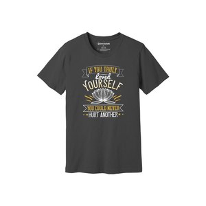 เสื้อยืดผ้าฝ้าย100% พิมพ์ลายพระพุทธรูปแบบลำลองมี12สีให้เลือก160-180 - Product Image 2