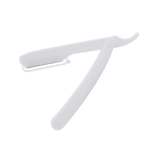 Maquinilla de afeitar de una sola hoja de afeitar Maquinilla plegable barata con mango de plástico Fábrica de afeitadora de peluquero - Product Image 1