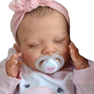 Babeside Muñeca <span class=keywords><strong>Reborn</strong></span> de Recién Nacido Realista DIY Mini de Vinilo Suave, Modelo de Moda, Juguete de 30-50cm para Bebés de 0-24 Meses y Niñas Pequeñas - Product Image 1