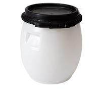Vente flash - Contenant alimentaire de luxe de haute qualité - Baril en plastique - Couleur personnalisée - Respectueux de l'environnement - Gain de place - Capacité de 10 à 20 L