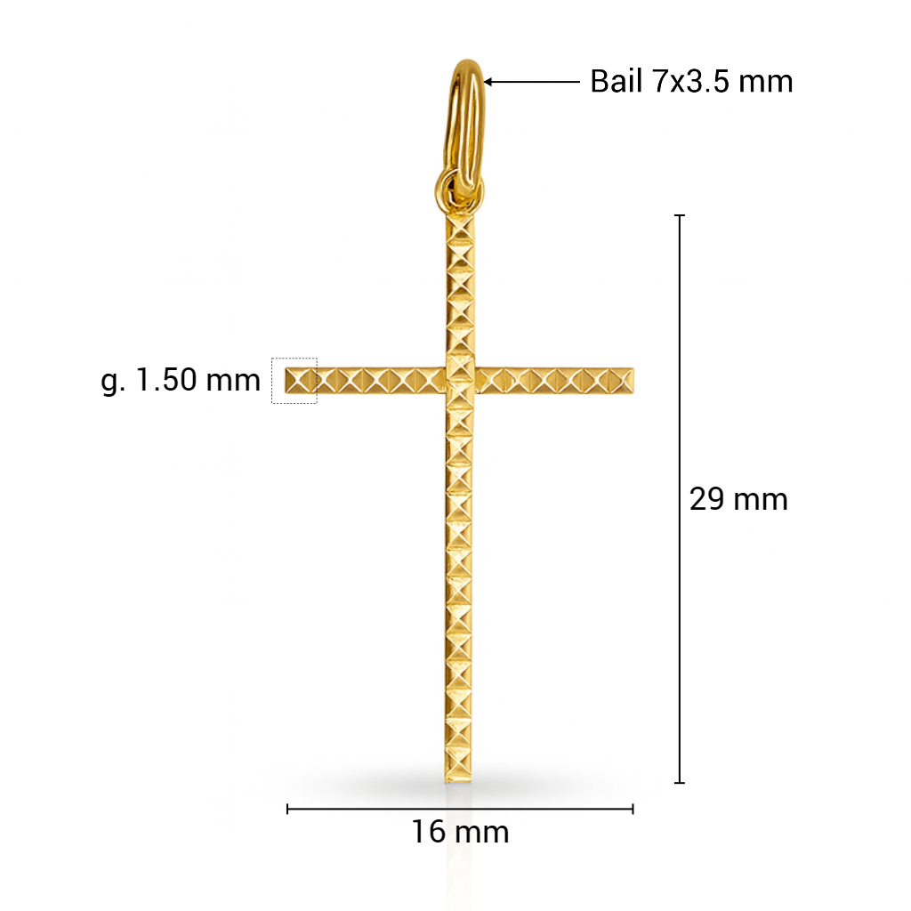 เยลโลว์โกลด์ 29x16มม