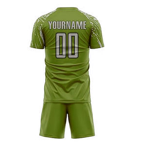 Nouveau maillot de football d'entraînement de couleur unie haut de football Simple vêtements de sport uniforme vêtements et vêtements de football - Product Image 2