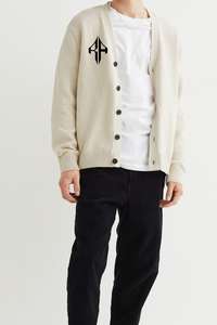 New Top 2025 Wholesale Wool / Acrylic Material High Quality Custom Logo Design <b>Men's</b> <b>Cardigan</b> Winter Sweater by ATLANTIC - Product Image 3