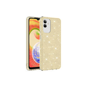 Étui de protection en silicone TPU doré brillant de luxe édition ATA pour Samsung Galaxy A04 Oppo A17 Vivo Y16 A34, design INS élégant - Product Image 1