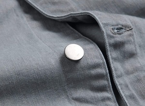 2026 Spring And Autumn New Fashion Trend Solid Color <b>Denim</b> Jacket Men's Casual Loose Comfortable Custom Size High Quality <b>Coat</b> - Product Image 4